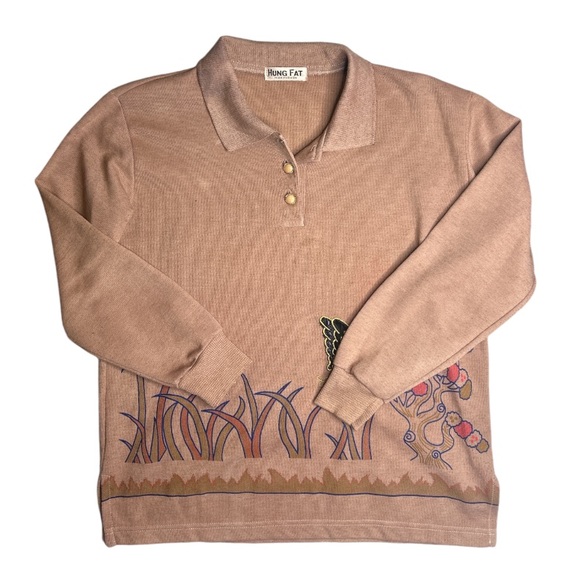 Vintage High Fashion Long Sleeve - Picture 1 of 10